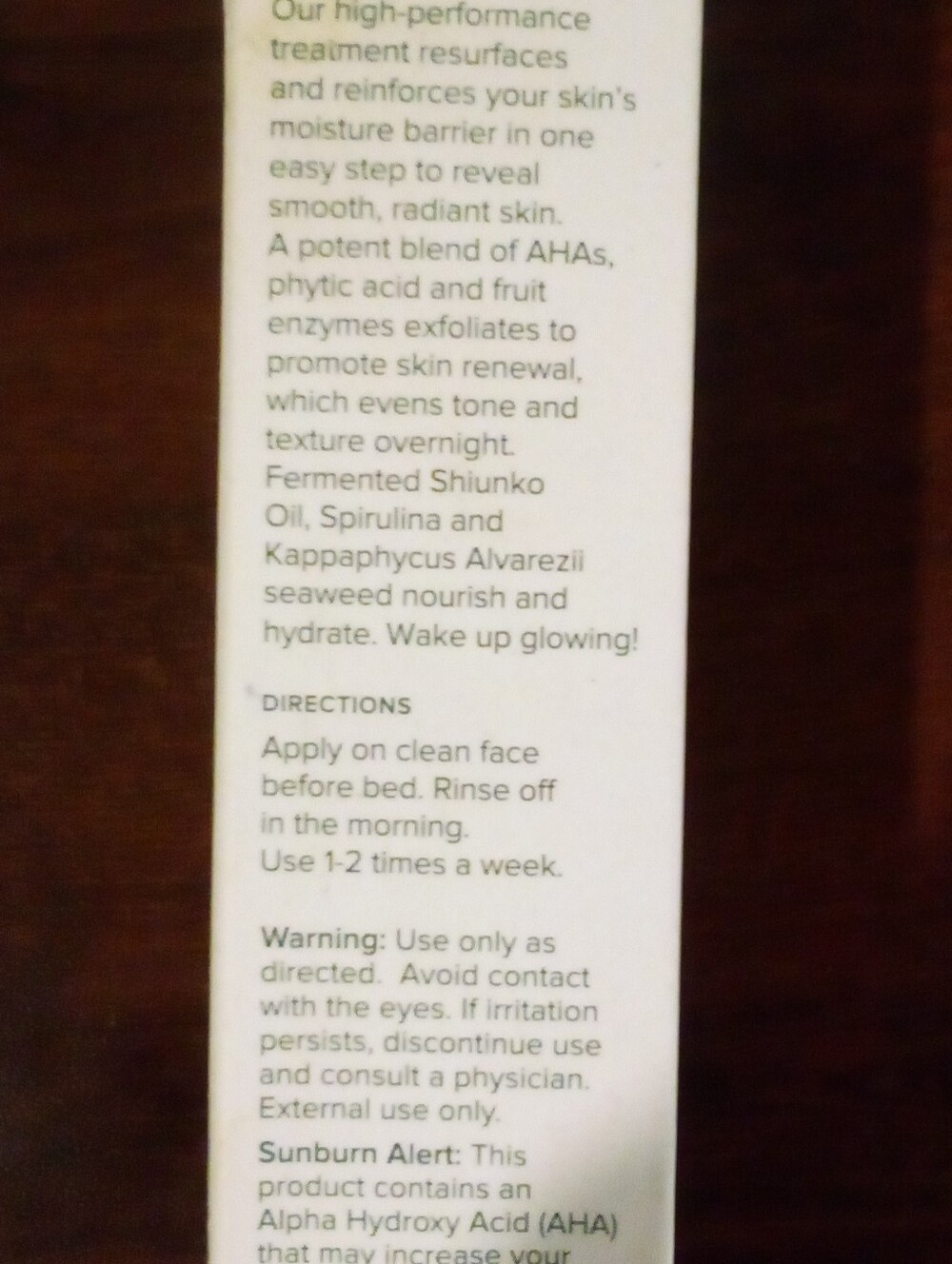 OSEA Seaglow Overnight Serum - Cream & Silver NWT - Picture 3 of 4